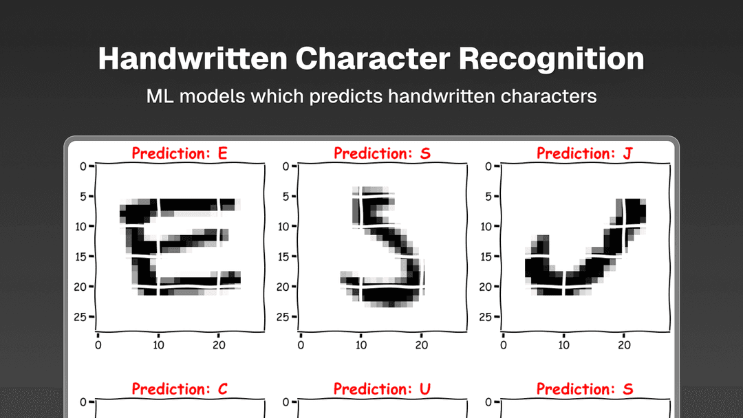 Handwritten Character Recognition